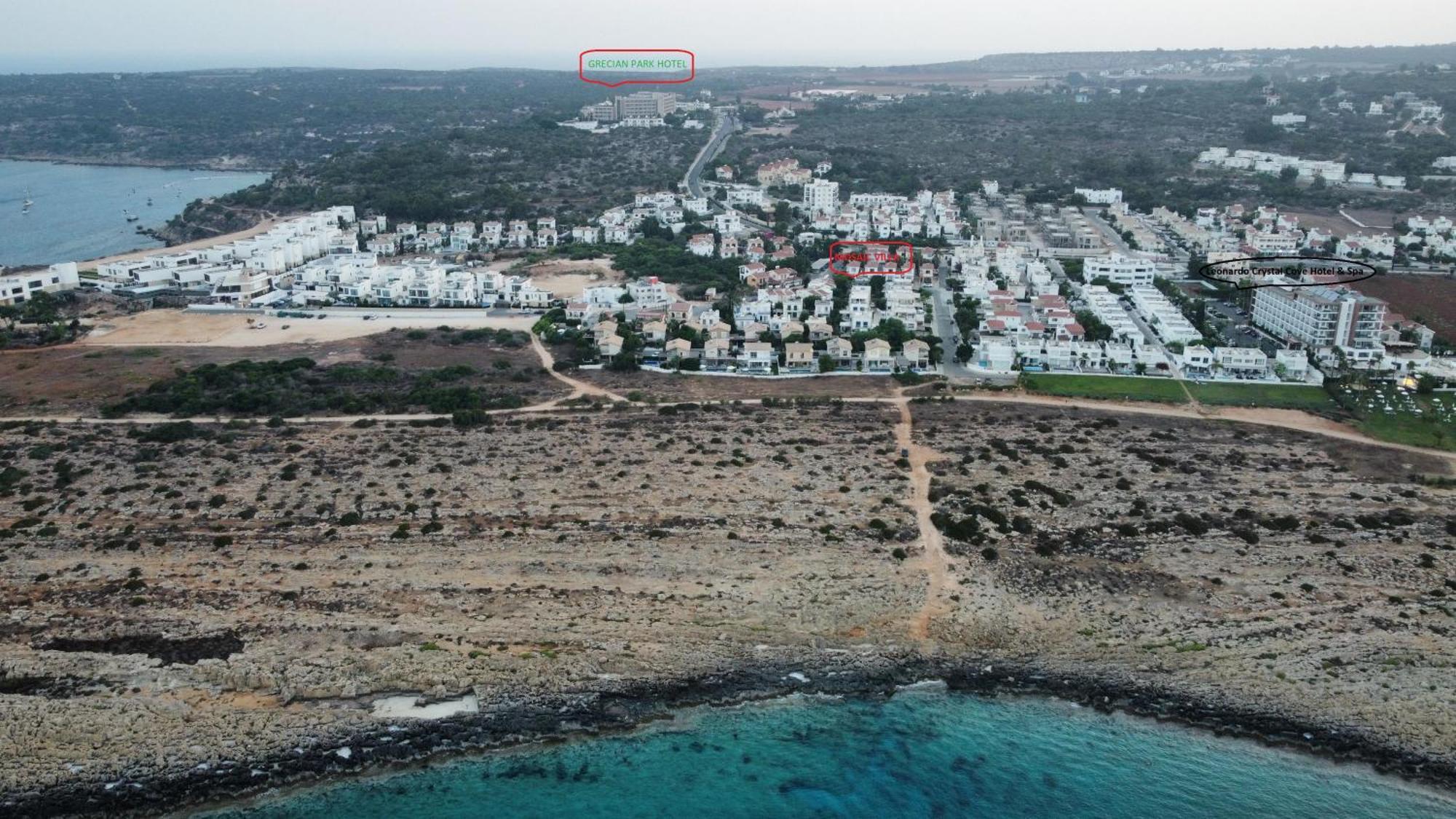 פרוטאראס Mosaic Villa By The Sea מראה חיצוני תמונה